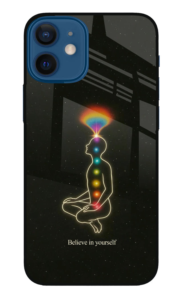 Believe in yourself iPhone 12 Mini Glass Case