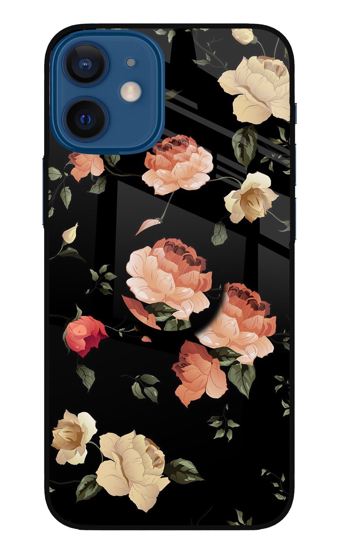 Flowers iPhone 12 Mini Glass Case