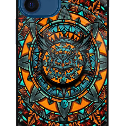 Angry Owl iPhone 12 Mini Glass Case