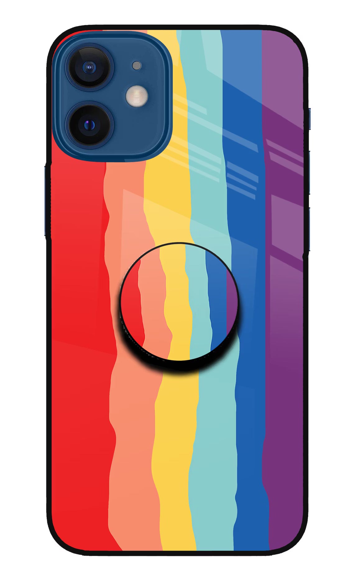Rainbow iPhone 12 Mini Pop Case by Casekaro