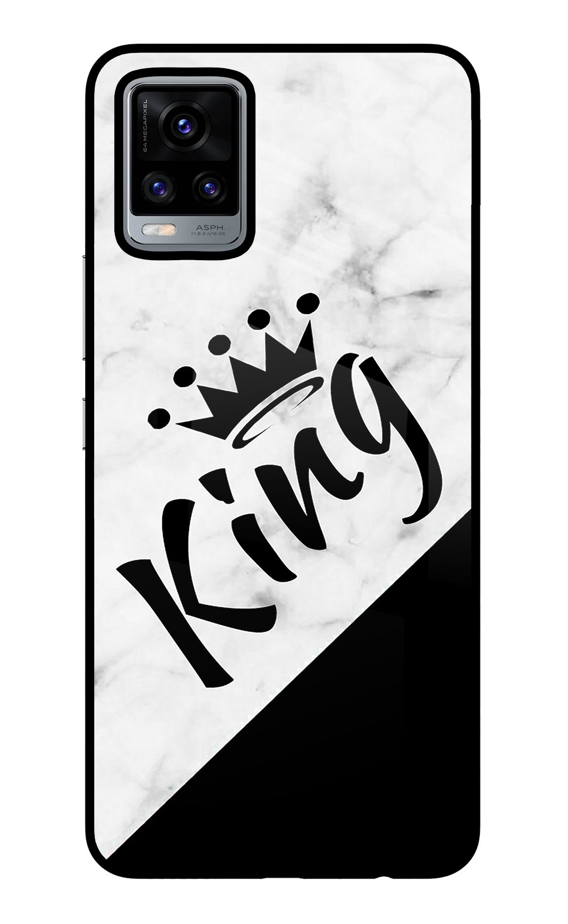 King Vivo V20 Glass Case