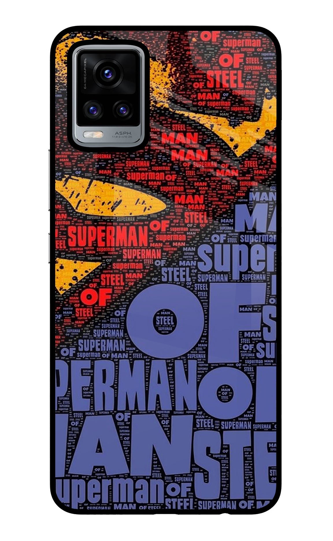 Superman Vivo V20 Glass Case