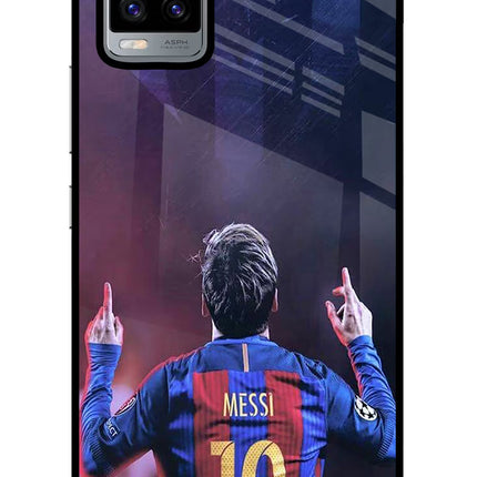 Messi Vivo V20 Glass Case