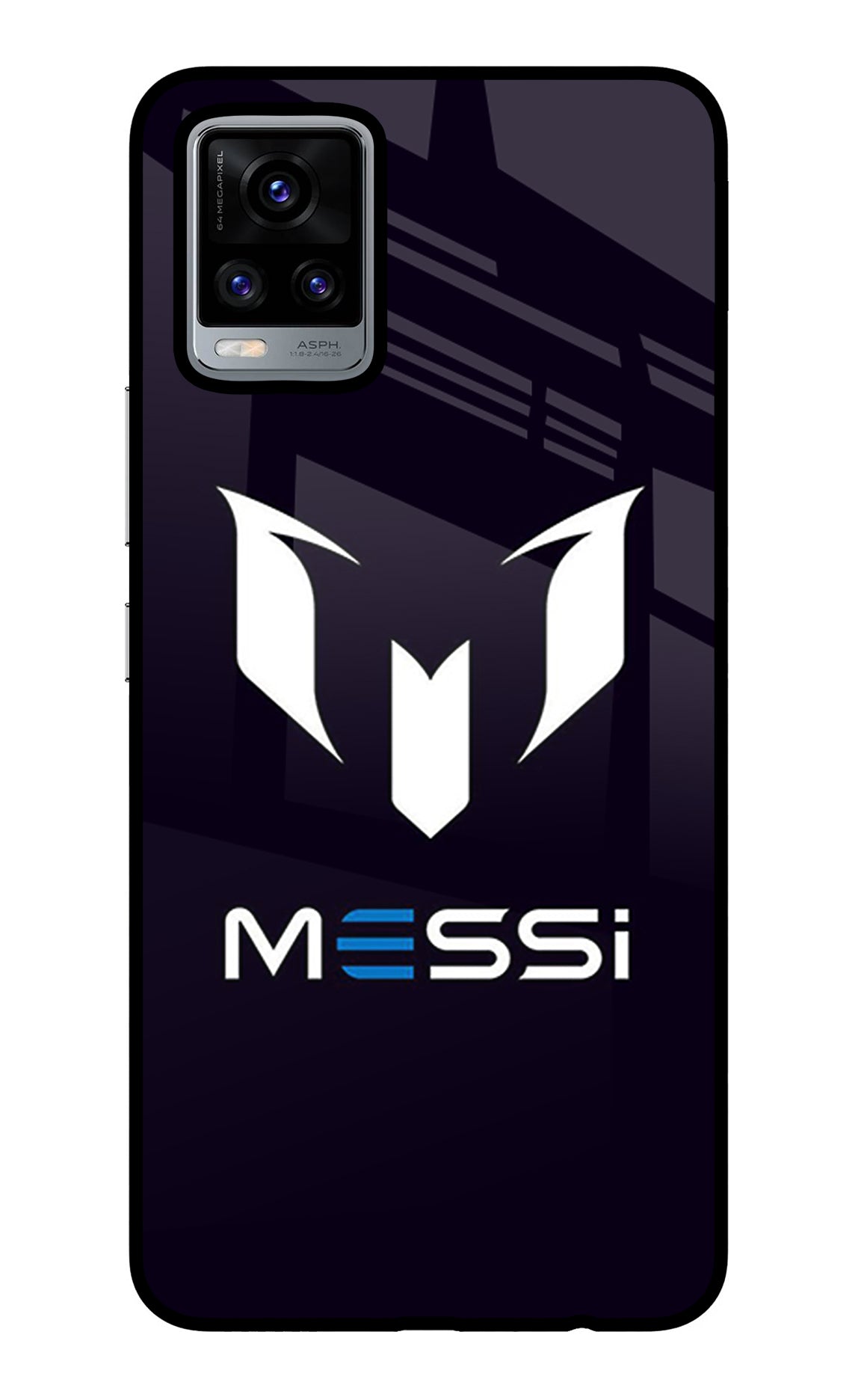 Messi Logo Vivo V20 Back Cover