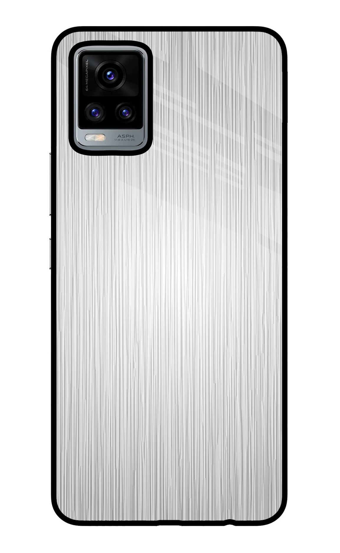 Wooden Grey Texture Vivo V20 Back Cover