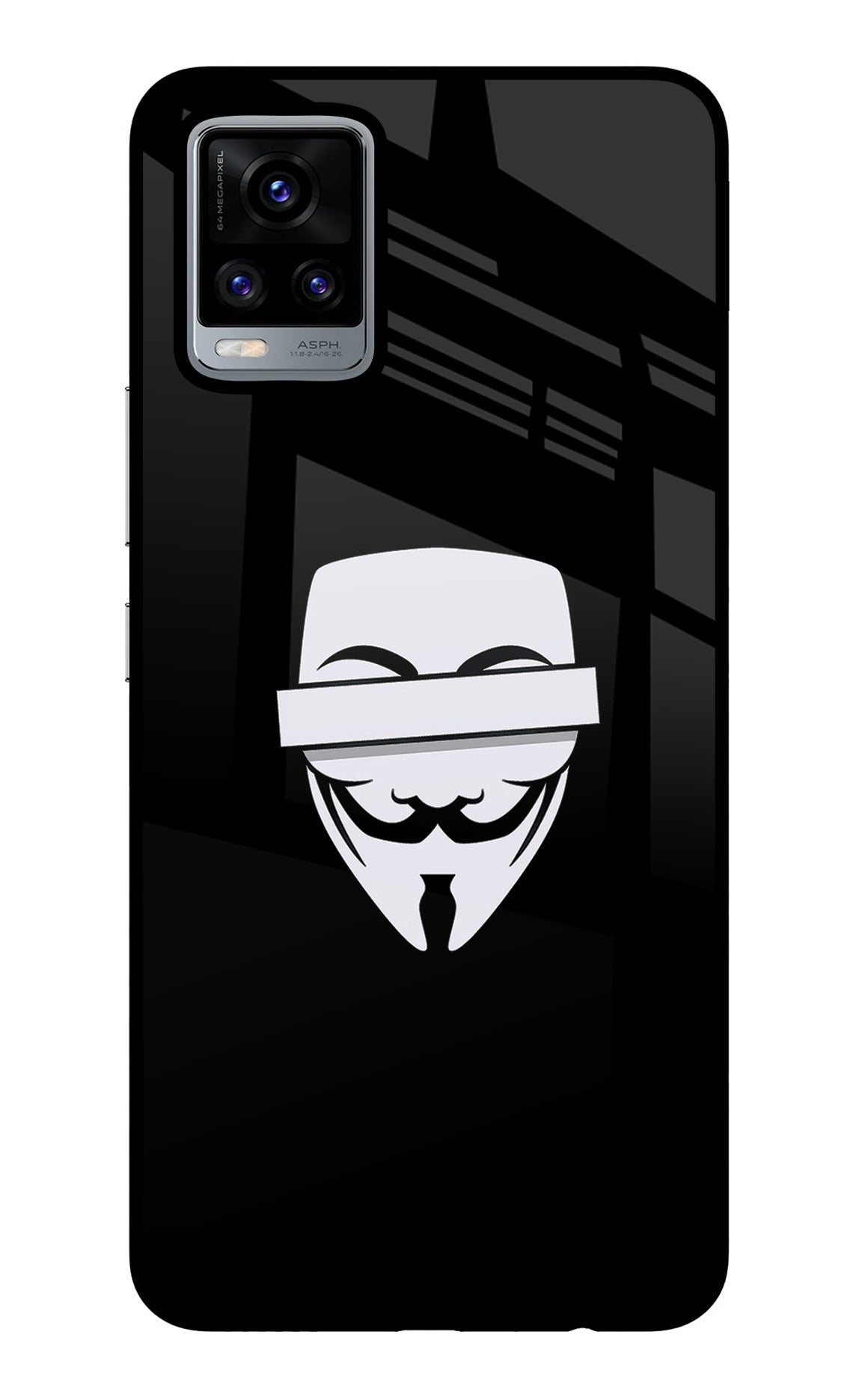 Anonymous Face Vivo V20 Back Cover