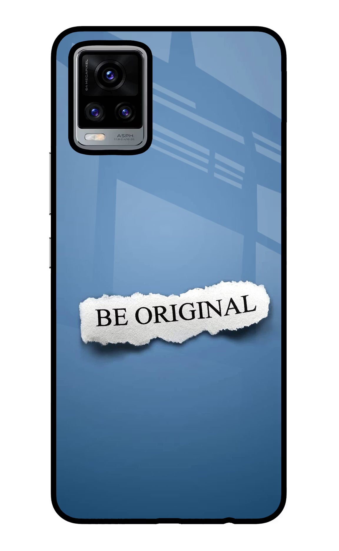 Be Original Vivo V20 Glass Case Back Cover by Casekaro