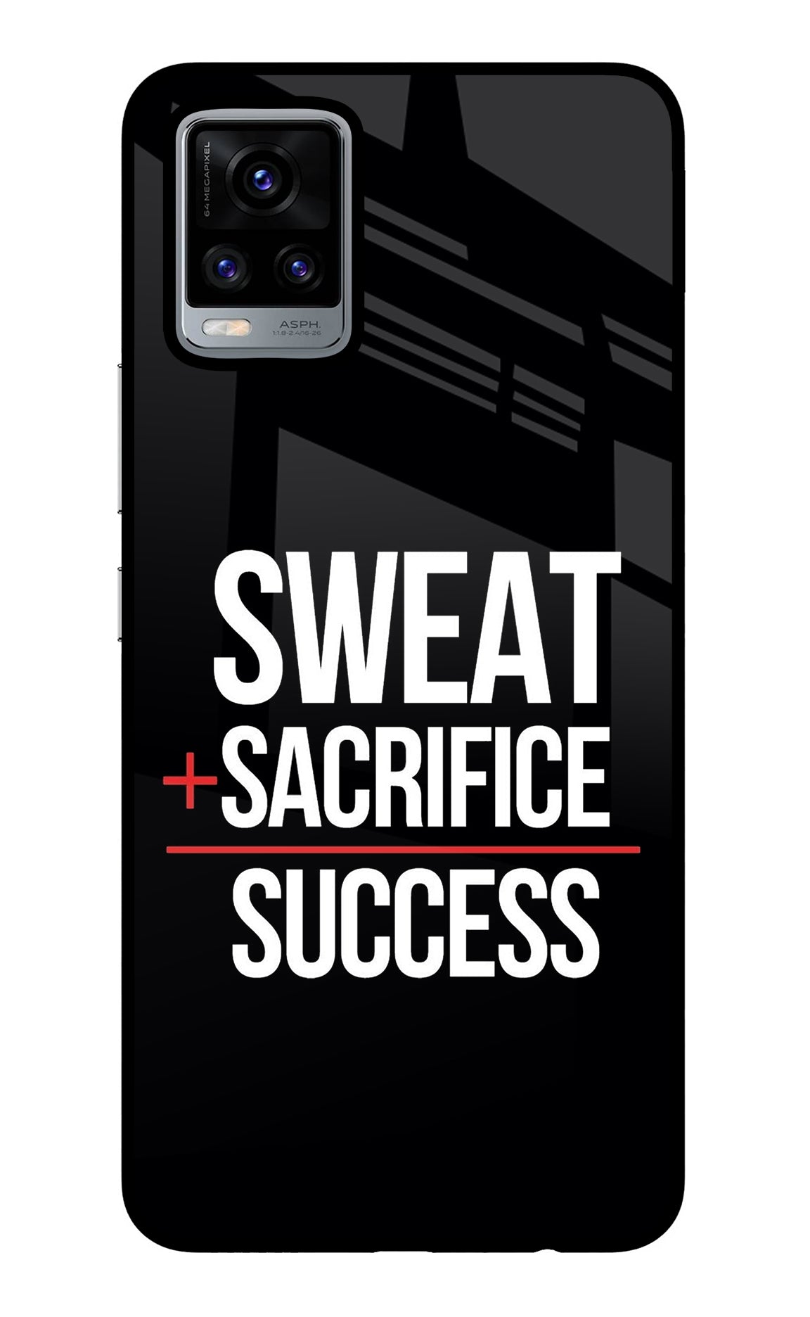 Sweat Sacrifice Success Vivo V20 Back Cover