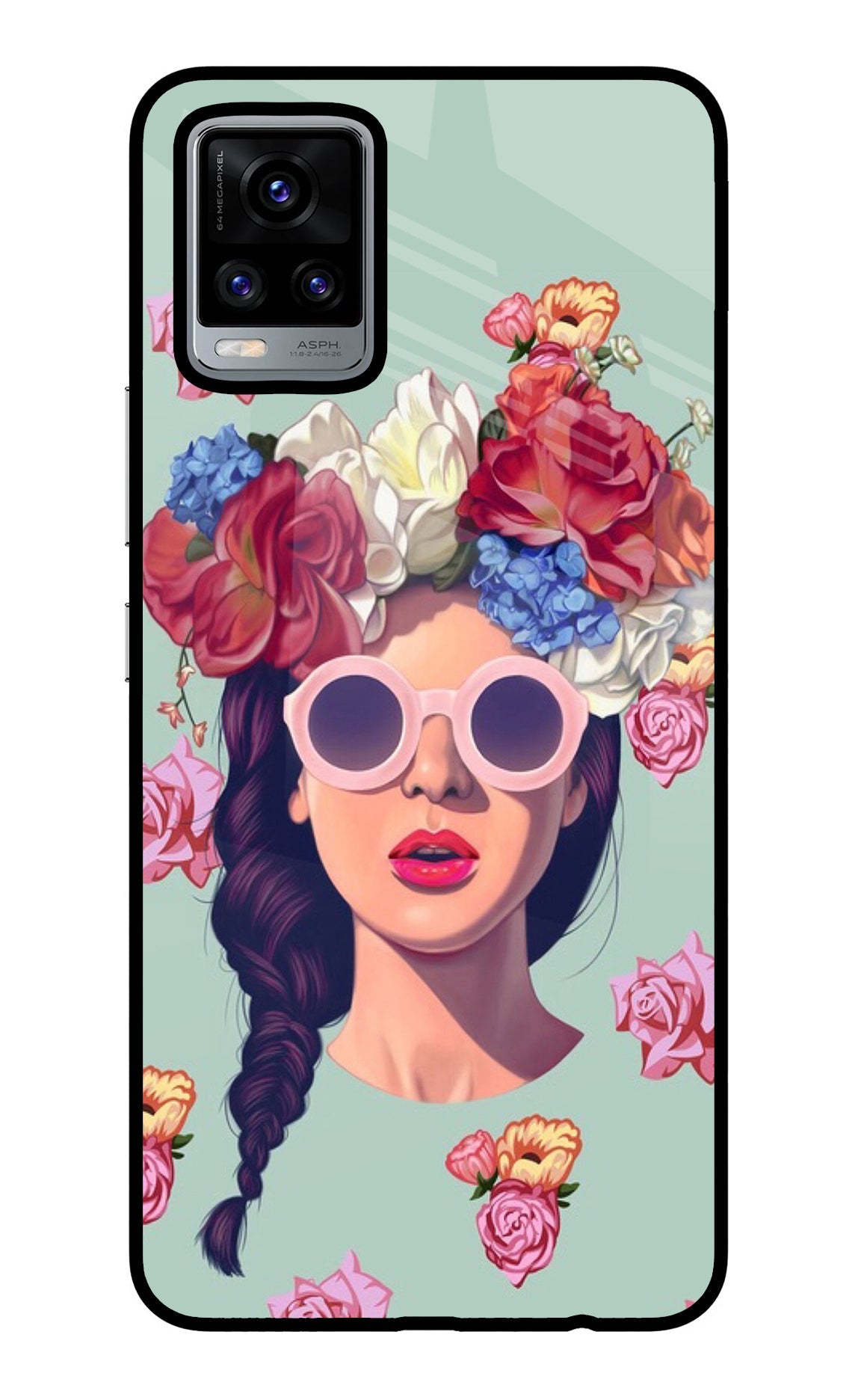 Pretty Girl Vivo V20 Back Cover