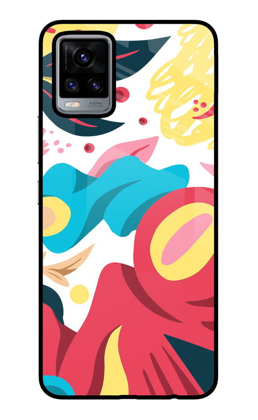 Trippy Art Vivo V20 Glass Case