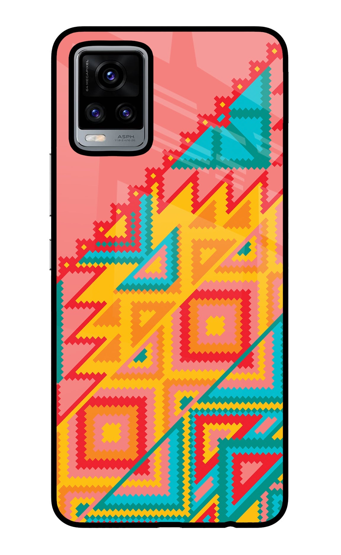 Aztec Tribal Vivo V20 Back Cover