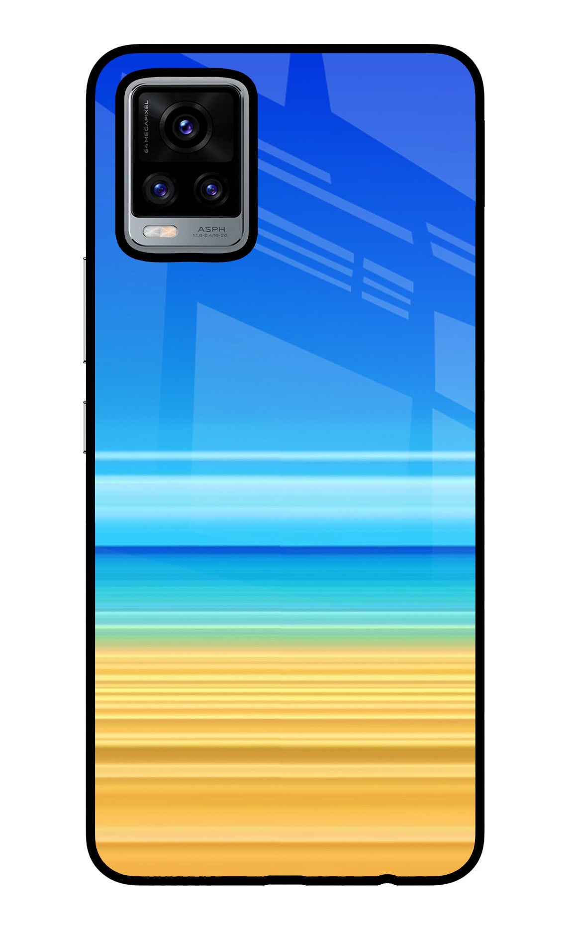 Beach Art Vivo V20 Back Cover