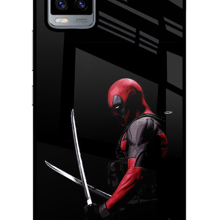 Deadpool Vivo V20 Glass Case