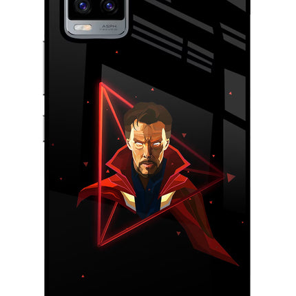 Doctor Ordinary Vivo V20 Glass Case Back Cover by Casekaro