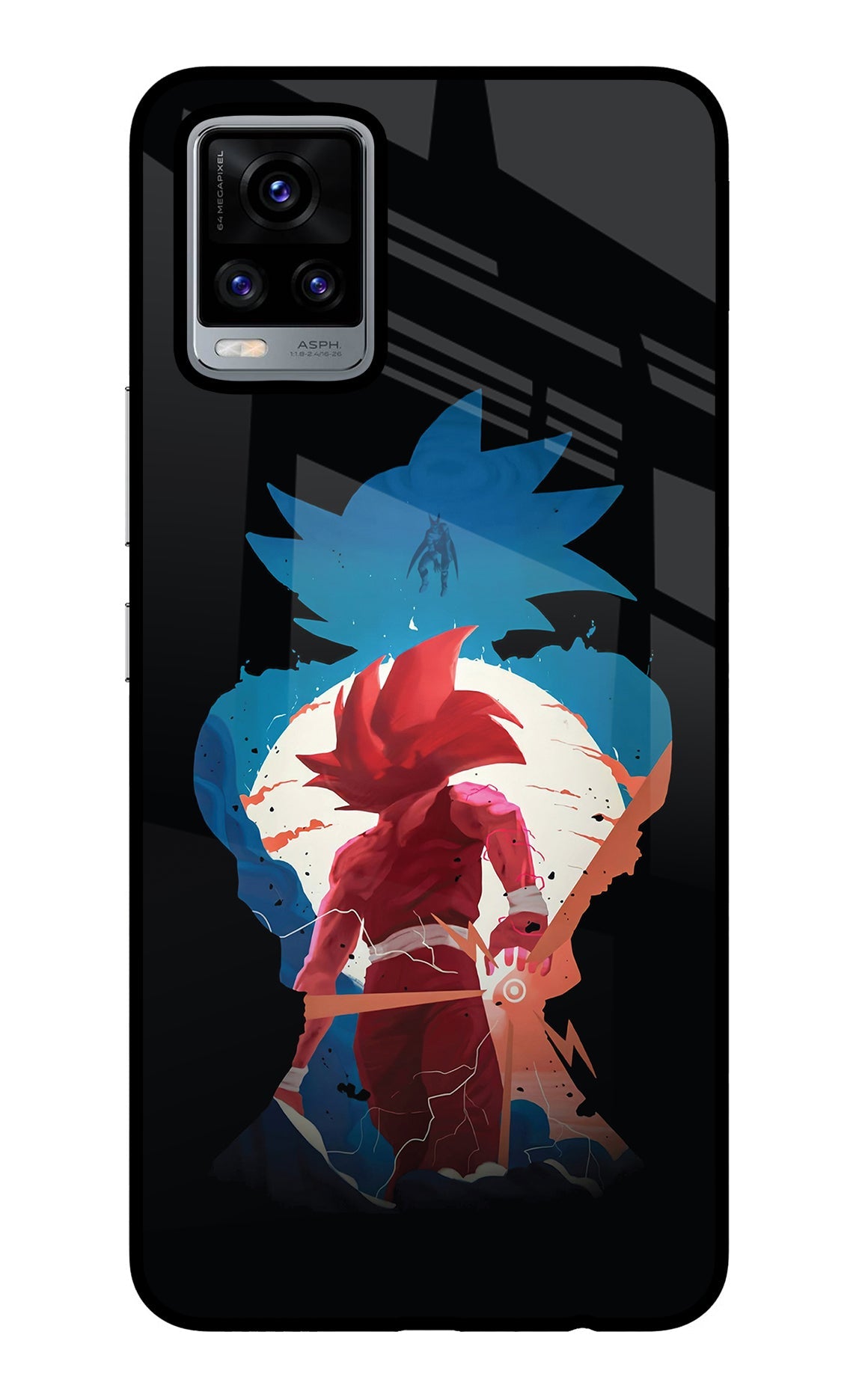 Goku Vivo V20 Glass Case