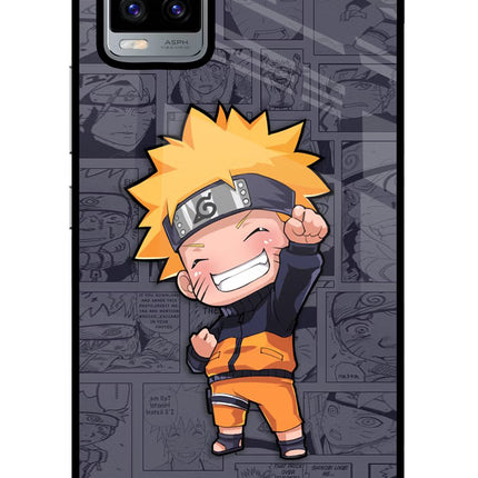 Chota Naruto Vivo V20 Glass Case