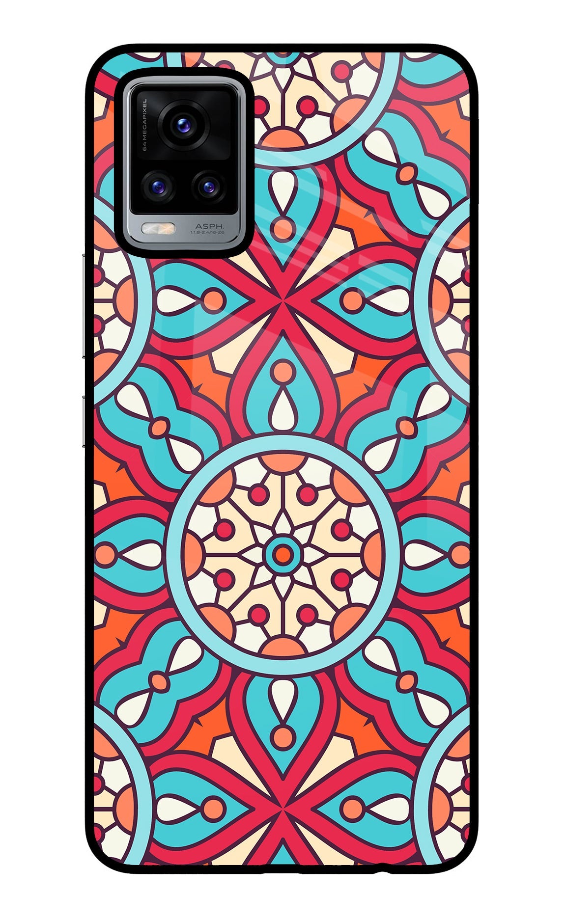 Mandala Geometric Vivo V20 Back Cover