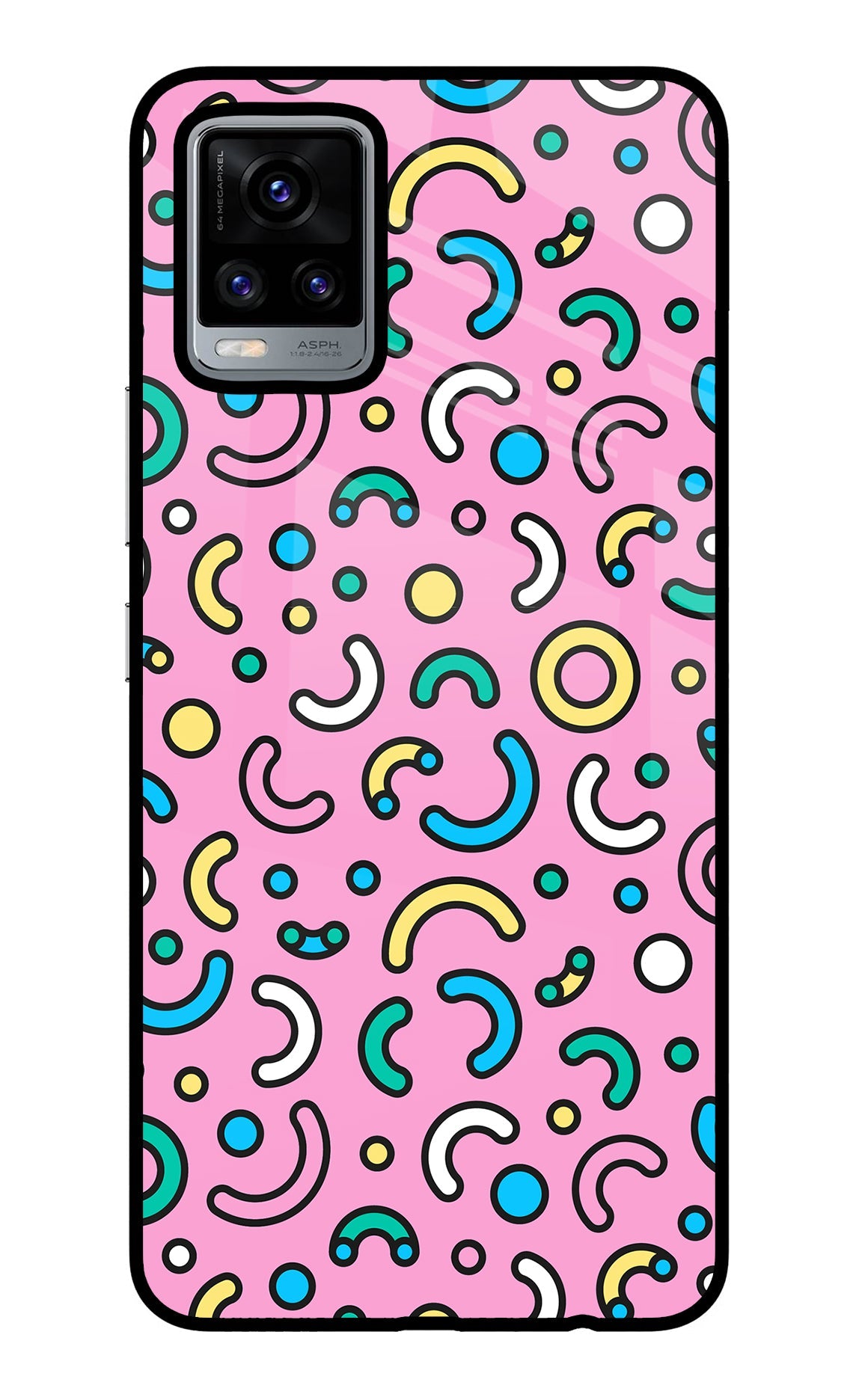 Memphis Design Vivo V20 Back Cover