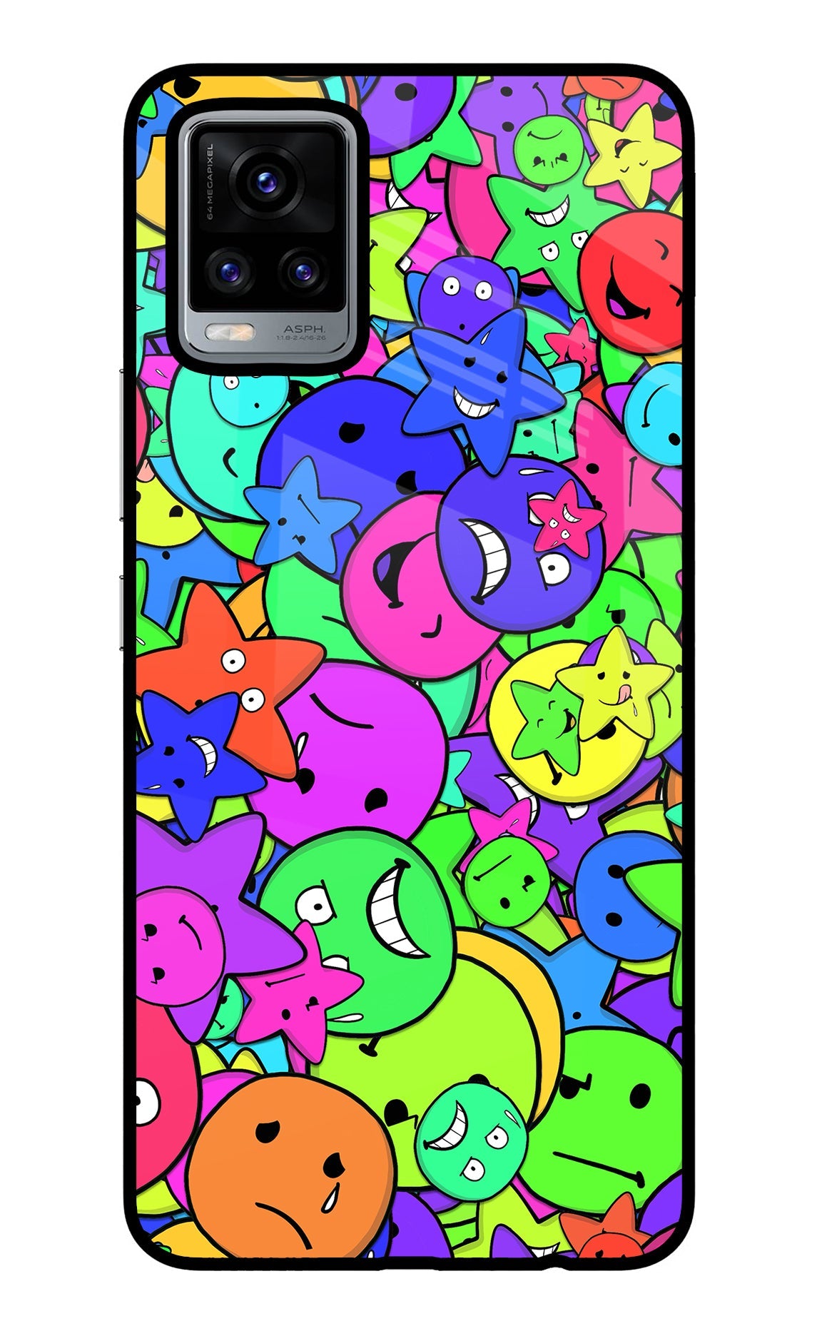 Fun Doodle Vivo V20 Back Cover