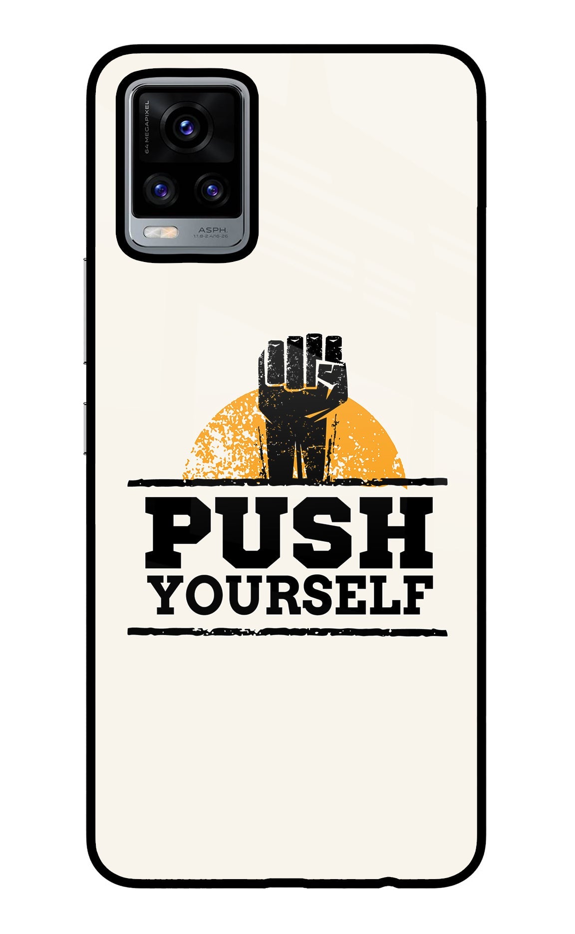 Push Yourself Vivo V20 Back Cover