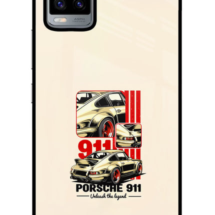 Classic Porsche 911 Vivo V20 Glass Case