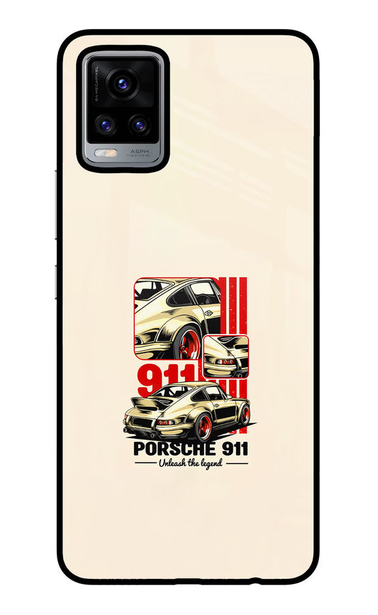 Classic Porsche 911 Vivo V20 Glass Case