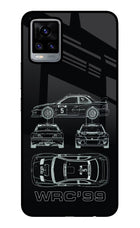 WRC'99 Vivo V20 Glass Case
