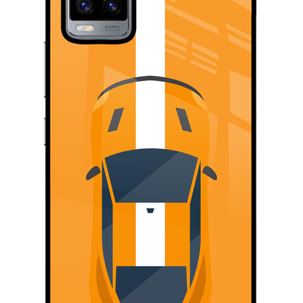 Highway Pursuit Vivo V20 Glass Case