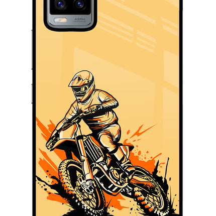 Off-Road Fury Vivo V20 Glass Case