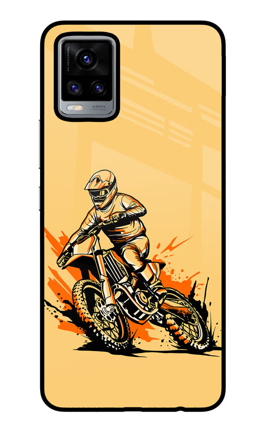 Off-Road Fury Vivo V20 Glass Case