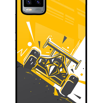 Track King Vivo V20 Glass Case