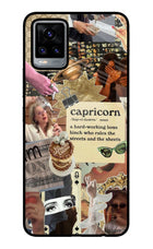 Capricorn Zodiac Vivo V20 Glass Case