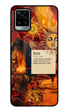 Leo Zodiac Vivo V20 Glass Case