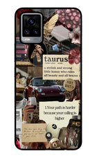 Taurus Zodiac Vivo V20 Glass Case