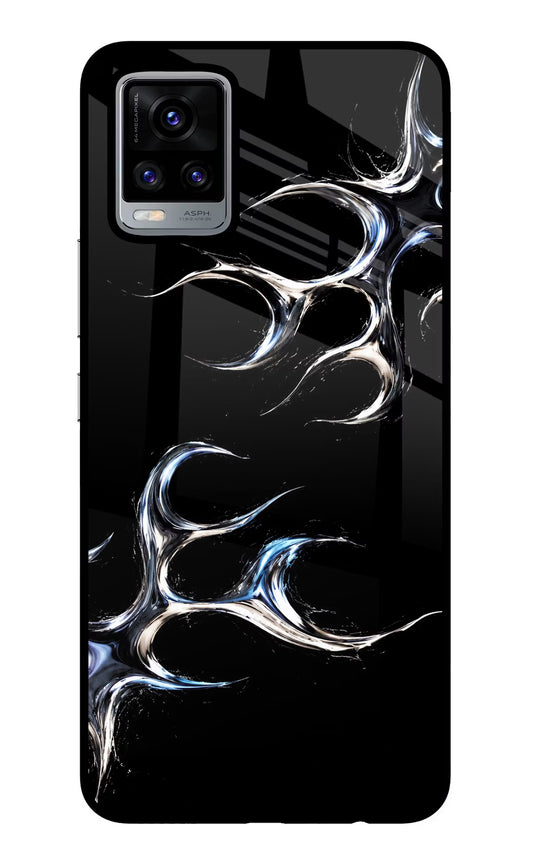 Chrome Tribal Vivo V20 Glass Case