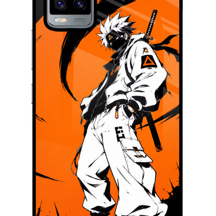 Street Samurai  Vivo V20 Glass Case