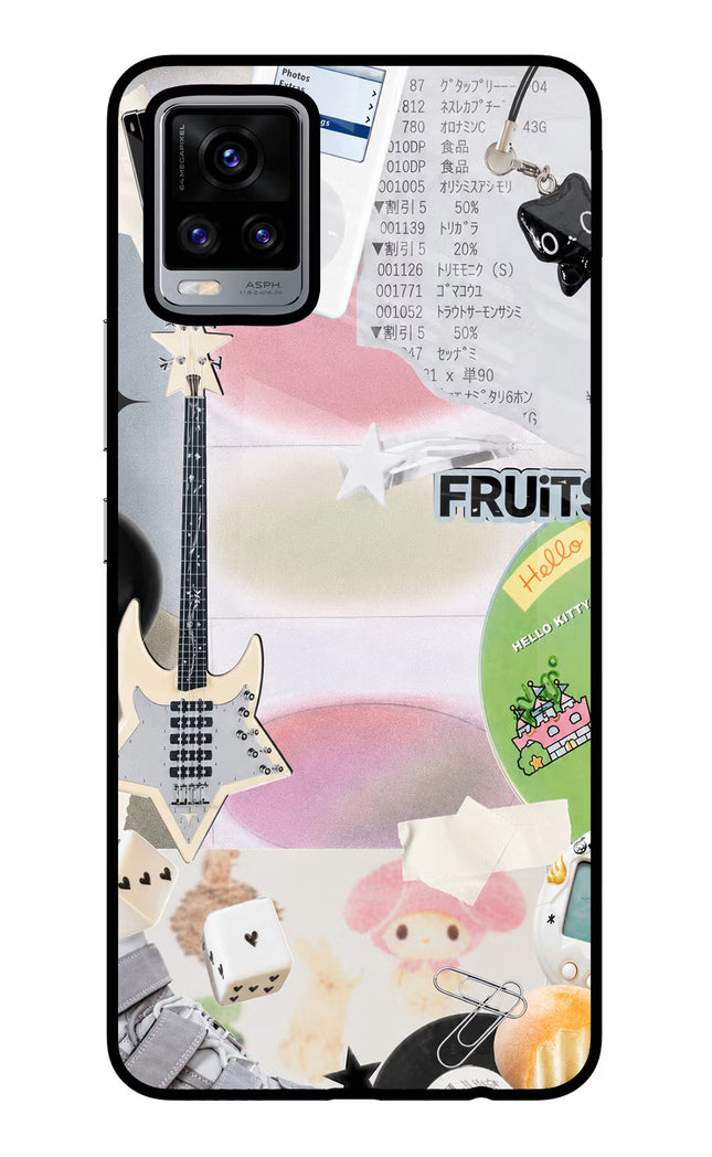 Softcore case Vivo V20 Glass Case
