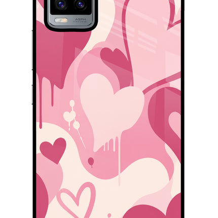 Hearty case Vivo V20 Glass Case