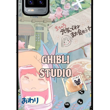 Studio Ghibli Vivo V20 Glass Case