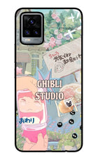 Studio Ghibli Vivo V20 Glass Case