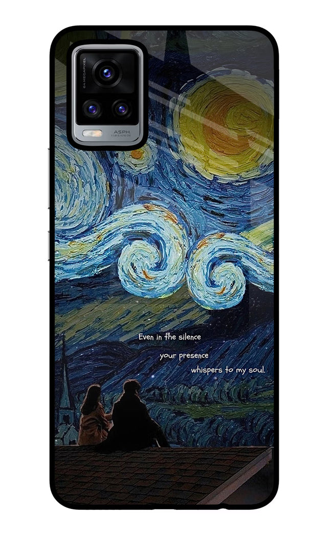 Softcore Vivo V20 Glass Case
