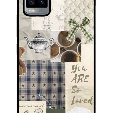 Cookie Vivo V20 Glass Case