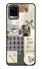 Cookie Vivo V20 Glass Case
