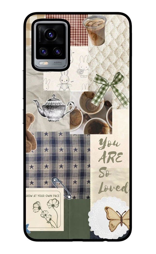 Cookie Vivo V20 Glass Case