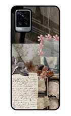 Midnight Sky Vivo V20 Glass Case