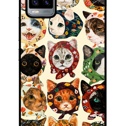 Cool Cat Vivo V20 Glass Case