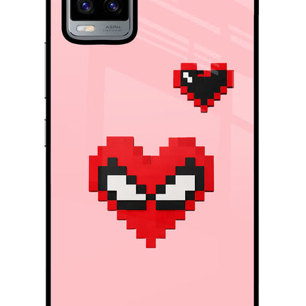 Gwen Heart Vivo V20 Glass Case
