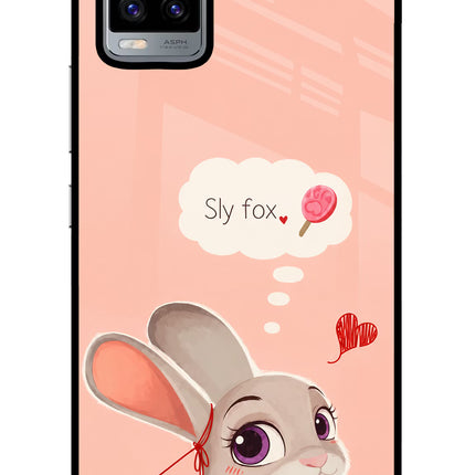 Judy Charm Vivo V20 Glass Case