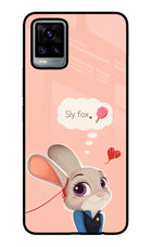 Judy Charm Vivo V20 Glass Case
