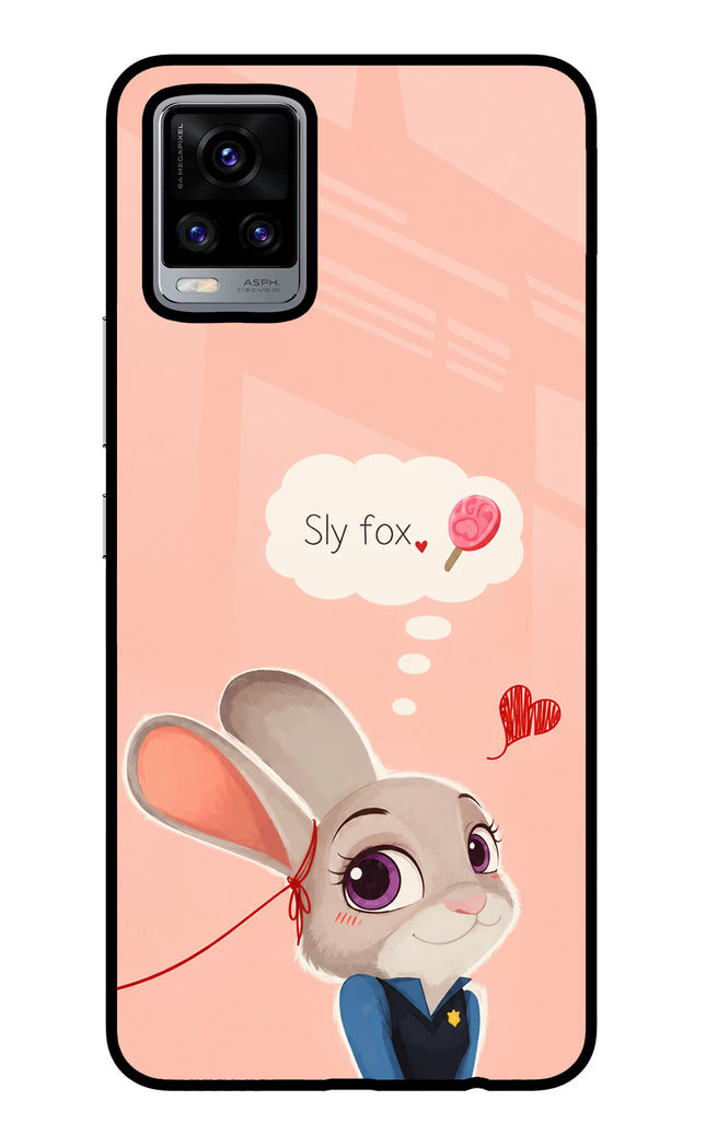 Judy Charm Vivo V20 Glass Case